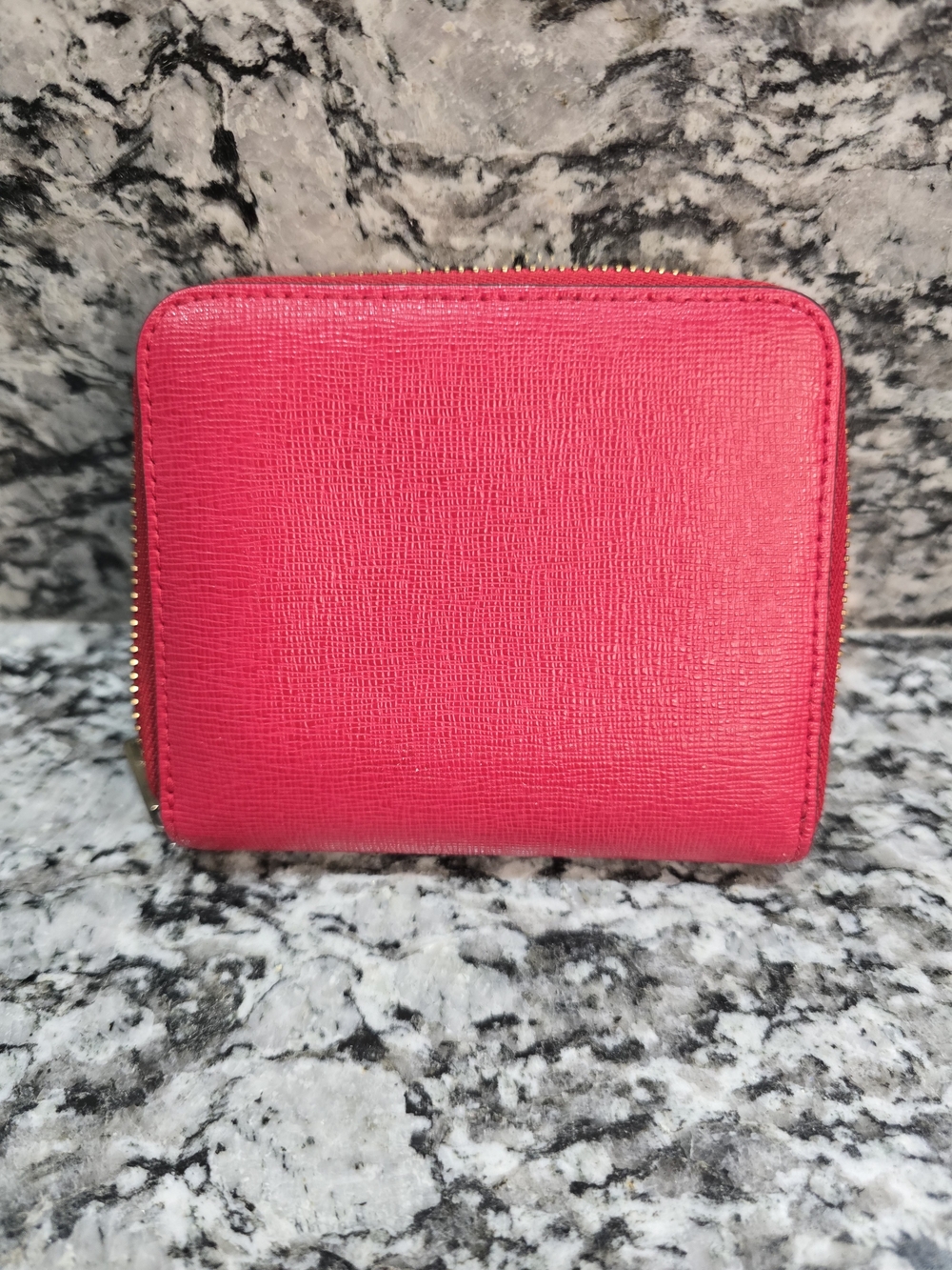 EUC Furla Red Babylon Zip Around Compact Wallet - NO CALL-OUTS - Picture 2 of 10